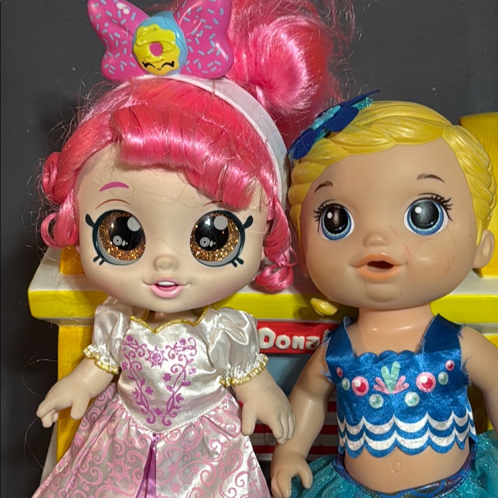 Colorful Kids Dolls Set